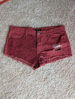 Forever 21 Burnt Orange Colored Shorts
